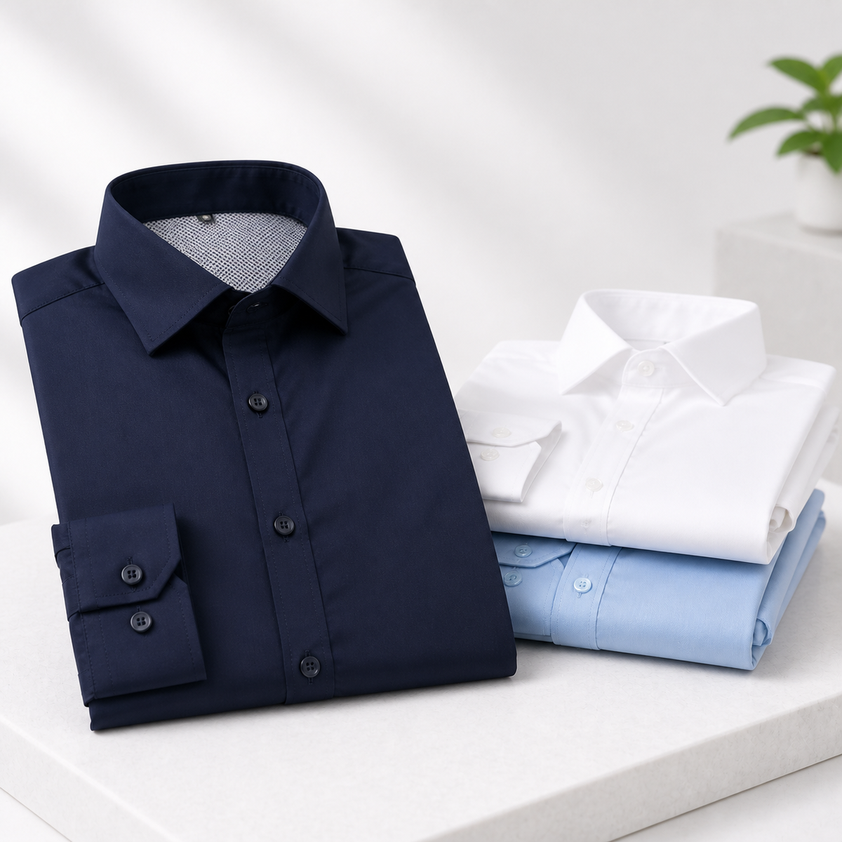 Camisas clásicas corporativas