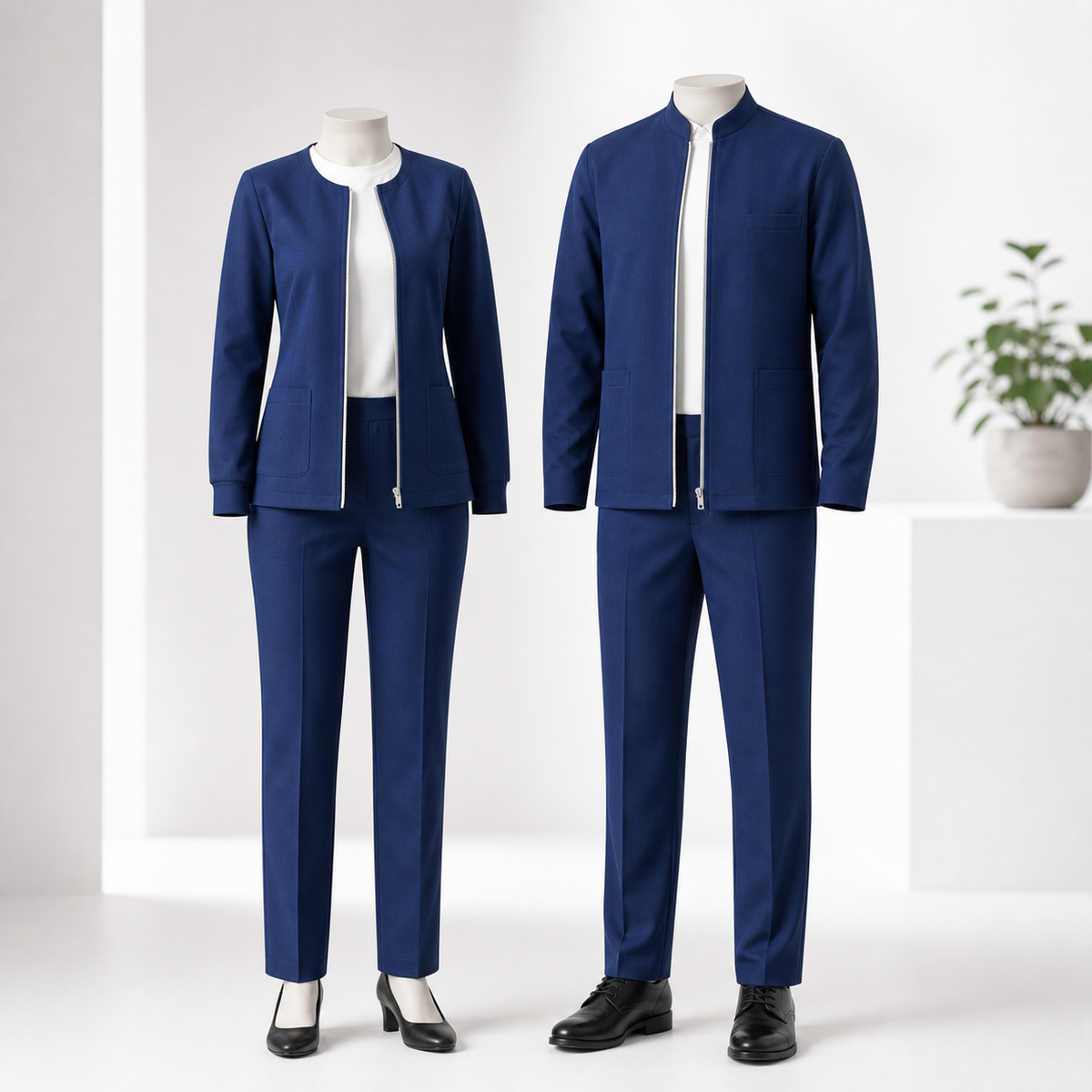 Conjunto corporativo dama y caballero